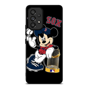 BOSTON RED SOX MICKEY MOUSE Samsung Galaxy A53 Case