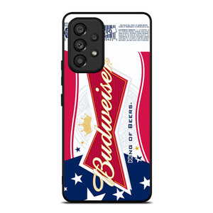 BUDWEISER AMERICAN FLAG LOGO Samsung Galaxy A53 Case