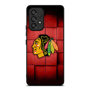 CHICAGO BLACKHAWKS FOOTBALL LOGO ICON Samsung Galaxy A53 Case