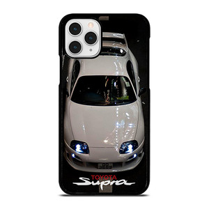 TOYOTA SUPRA WHITE CAR iPhone 11 Pro Case TOYOTA SUPRA WHITE CAR iPhone 11 Pro Case