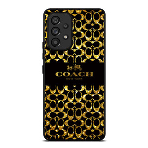 COACH NEW YORK GOLDEN Samsung Galaxy A53 Case COACH NEW YORK GOLDEN Samsung Galaxy A53 Case