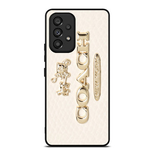 COACH PINK PATTERN MATE Samsung Galaxy A53 Case COACH PINK PATTERN MATE Samsung Galaxy A53 Case