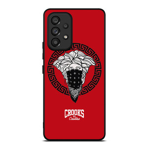 CROOK AND CASTLES BANDANA RED Samsung Galaxy A53 Case CROOK AND CASTLES BANDANA RED Samsung Galaxy A53 Case