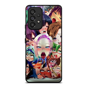 CUTE AHEGAO CHARACTERS Samsung Galaxy A53 Case CUTE AHEGAO CHARACTERS Samsung Galaxy A53 Case