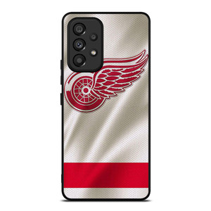 DETROIT RED WINGS HOCKEY TEAM JERSEY LOGO Samsung Galaxy A53 Case