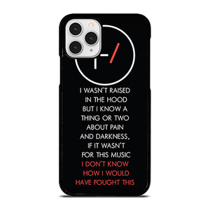TWENTY ONE PILOTS LYRIC iPhone 11 Pro Case TWENTY ONE PILOTS LYRIC iPhone 11 Pro Case