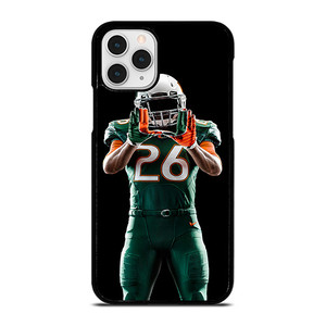 UM MIAMI HURRICANES FOOTBALL iPhone 11 Pro Case UM MIAMI HURRICANES FOOTBALL iPhone 11 Pro Case