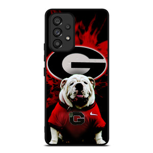 GEORGIA BULDOGS FOOTBALL Samsung Galaxy A53 Case