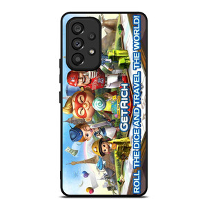 GET RICH GAME Travel The World Samsung Galaxy A53 Case GET RICH GAME Travel The World Samsung Galaxy A53 Case