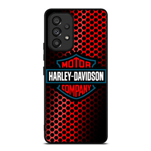 HARLEY DAVIDSON LOGO RED Samsung Galaxy A53 Case