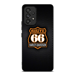 HARLEY DAVIDSON ROUTE 66 LOGO BADGE Samsung Galaxy A53 Case