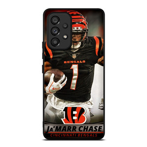 JA'MARR CHASE CINCINNATI BENGALS Samsung Galaxy A53 Case