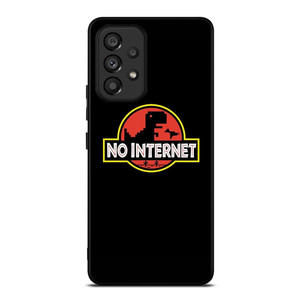 JURASSIC PARK NO INTERNET Samsung Galaxy A53 Case
