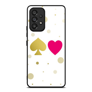 KATE SPADE AND HEART NEW YORK LOGO Samsung Galaxy A53 Case KATE SPADE AND HEART NEW YORK LOGO Samsung Galaxy A53 Case