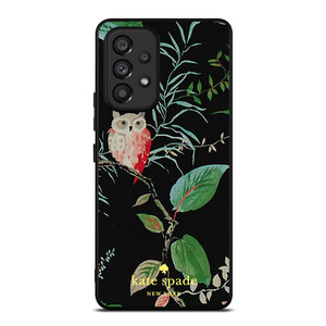 KATE SPADE OWLISH BLACK Samsung Galaxy A53 Case