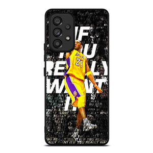 LA LAKERS KOBE BRYANT Samsung Galaxy A53 Case LA LAKERS KOBE BRYANT Samsung Galaxy A53 Case
