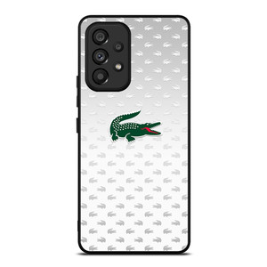 LACOSTE SILVER PATTERN Samsung Galaxy A53 Case LACOSTE SILVER PATTERN Samsung Galaxy A53 Case