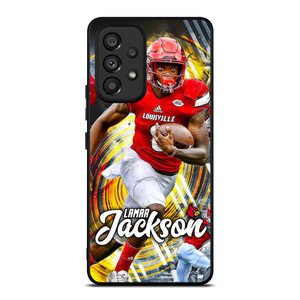 LAMAR JACKSON LOUISVILLE Samsung Galaxy A53 Case LAMAR JACKSON LOUISVILLE Samsung Galaxy A53 Case