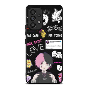 LIL PEEP STICKER COLLECTION Samsung Galaxy A53 Case