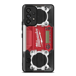 MILWAUKEE JOBSITE RADIO Samsung Galaxy A53 Case MILWAUKEE JOBSITE RADIO Samsung Galaxy A53 Case