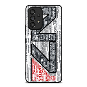 N7 MASS EFFECT LOGO TYPOGRAPHY Samsung Galaxy A53 Case