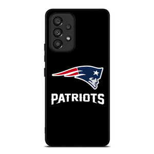NEW ENGLAND PATRIOTS LOGO BLACK Samsung Galaxy A53 Case
