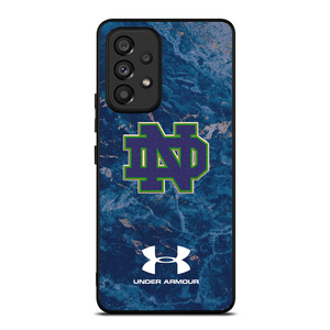 NOTRE DAME FIGHTING FOOTBALL UNDER ARMOUR Samsung Galaxy A53 Case