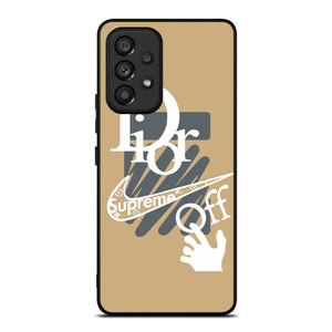 OFF WHITE DIOR SUPREME LOGO Samsung Galaxy A53 Case OFF WHITE DIOR SUPREME LOGO Samsung Galaxy A53 Case