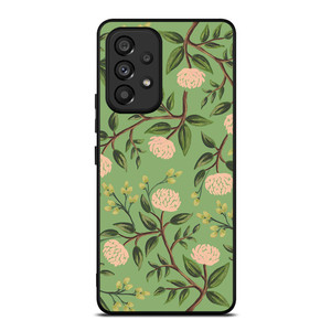 RIFLE PAPER EMERALD PEONIES Samsung Galaxy A53 Case