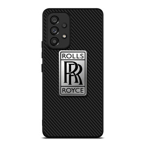 ROLLS ROYCE LOGO CARBON Samsung Galaxy A53 Case