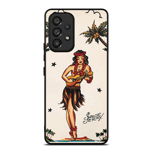 SAILOR JERRY S HULA GIRL 2 Samsung Galaxy A53 Case