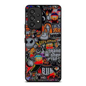 STICKER BOMB COMPILATION Samsung Galaxy A53 Case