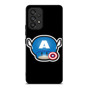 SUPER MARIO MUSHROOM CAPTAIN AMERICA Samsung Galaxy A53 Case