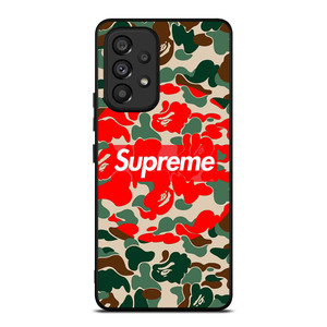 SUPREME BAPE CAMO Samsung Galaxy A53 Case SUPREME BAPE CAMO Samsung Galaxy A53 Case