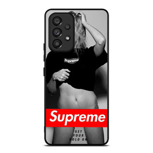 SUPREME GET YOUR BOLD ON Samsung Galaxy A53 Case SUPREME GET YOUR BOLD ON Samsung Galaxy A53 Case