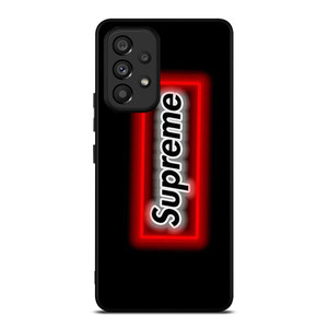 SUPREME LOGO NEON BOX Samsung Galaxy A53 Case