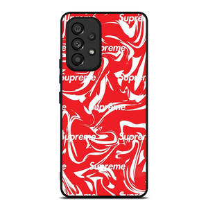 SUPREME MELTED RED ARTWORK Samsung Galaxy A53 Case SUPREME MELTED RED ARTWORK Samsung Galaxy A53 Case