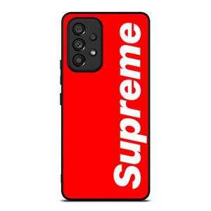 SUPREME RED LOGO Samsung Galaxy A53 Case SUPREME RED LOGO Samsung Galaxy A53 Case