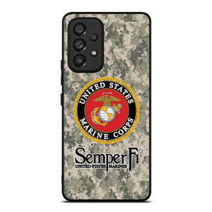 USMC US MARINE CORPS SEMPER Samsung Galaxy A53 Case USMC US MARINE CORPS SEMPER Samsung Galaxy A53 Case