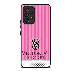 VICTORIA'S SECRET LOGO POLKADOT STRIPE Samsung Galaxy A53 Case