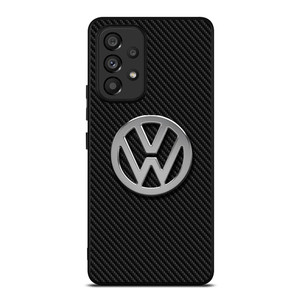 VW VOLKSWAGEN LOGO CARBON Samsung Galaxy A53 Case VW VOLKSWAGEN LOGO CARBON Samsung Galaxy A53 Case