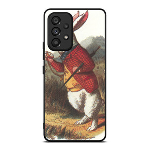 WHITE RABBIT ALICE IN WONDERLAND Disney Samsung Galaxy A53 Case