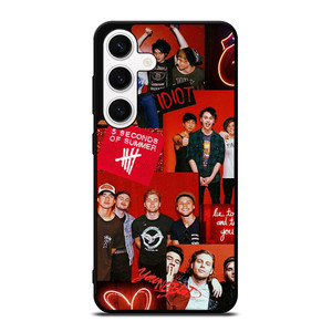 5 SECONDS OF SUMMER RED COLLAGE Samsung Galaxy S24 Case 5 SECONDS OF SUMMER RED COLLAGE Samsung Galaxy S24 Case
