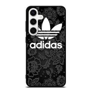 ADIDAS LOGO BLACK FLORAL Samsung Galaxy S24 Case