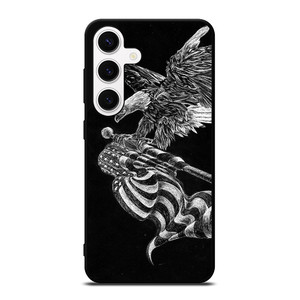 AMERICAN FLAG EAGLE SKETCH Samsung Galaxy S24 Case AMERICAN FLAG EAGLE SKETCH Samsung Galaxy S24 Case
