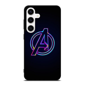 AVENGERS LOGO RAINBOW COLOR Samsung Galaxy S24 Case AVENGERS LOGO RAINBOW COLOR Samsung Galaxy S24 Case