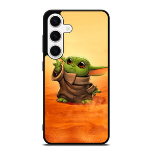 BABY YODA CARTOON STAR WARS Samsung Galaxy S24 Case BABY YODA CARTOON STAR WARS Samsung Galaxy S24 Case