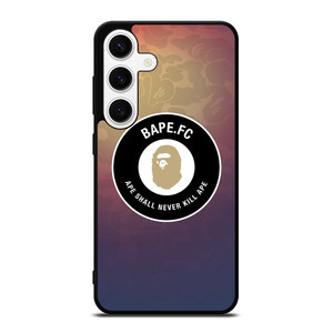 BAPE FC LOGO BADGE Samsung Galaxy S24 Case BAPE FC LOGO BADGE Samsung Galaxy S24 Case
