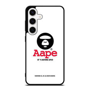 BAPE WHITE LOGO Samsung Galaxy S24 Case BAPE WHITE LOGO Samsung Galaxy S24 Case