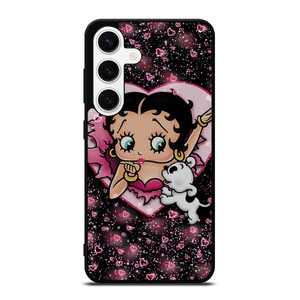 BETTY BOOP AND DOG CARTOON Samsung Galaxy S24 Case BETTY BOOP AND DOG CARTOON Samsung Galaxy S24 Case